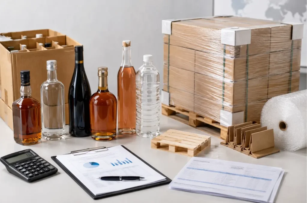 Alcohol Bottle Cost and Logistics Comparison
