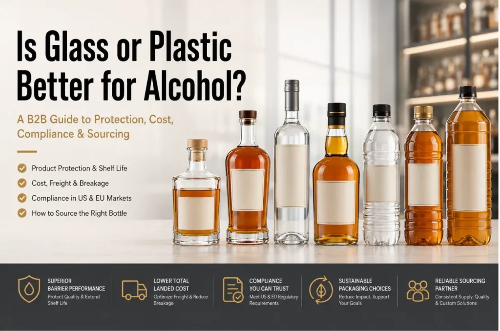 Is Glass or Plastic Better for Alcohol?