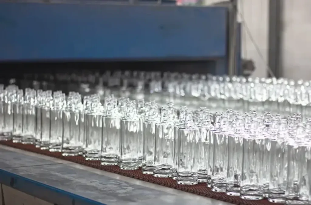 Annealing for glass bottles