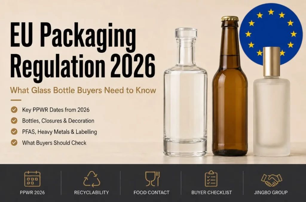 EU packaging regulation 2026 guide for glass bottle buyers