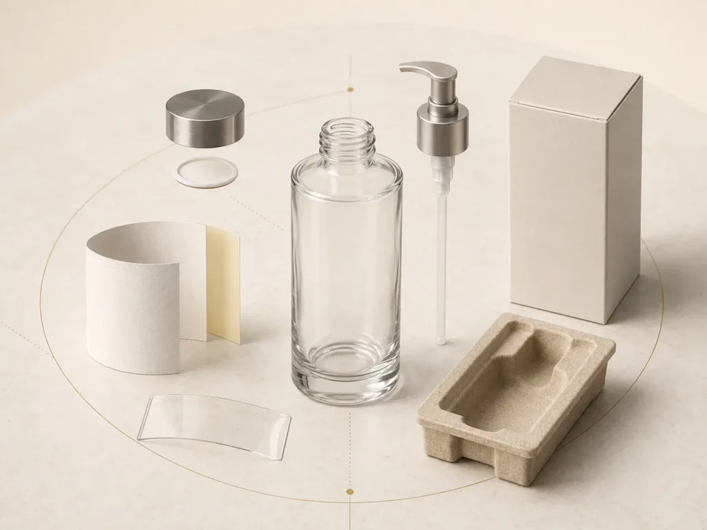 glass bottle cap liner label coating and gift box for PPWR review