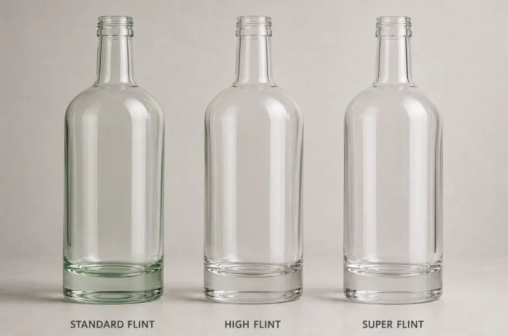 Standard, High, and Super Flint Glass