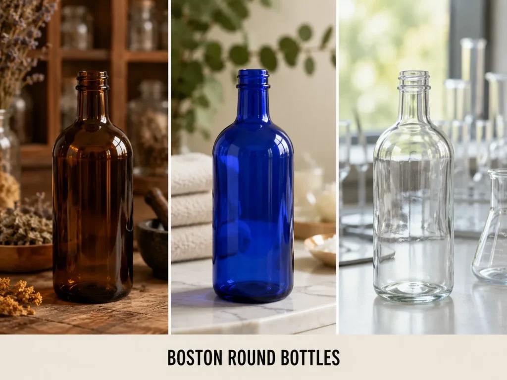 Boston Round Bottles Type