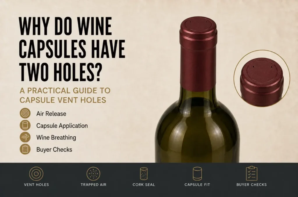 Why Do Wine Capsules Have Two Holes on Top
