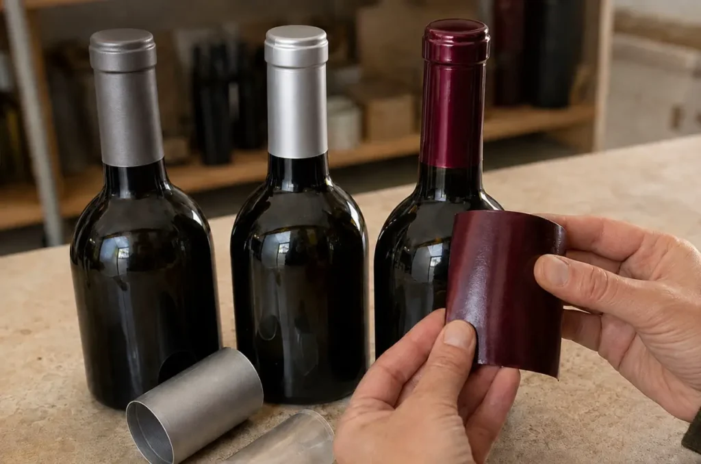 wine bottle capsule materials