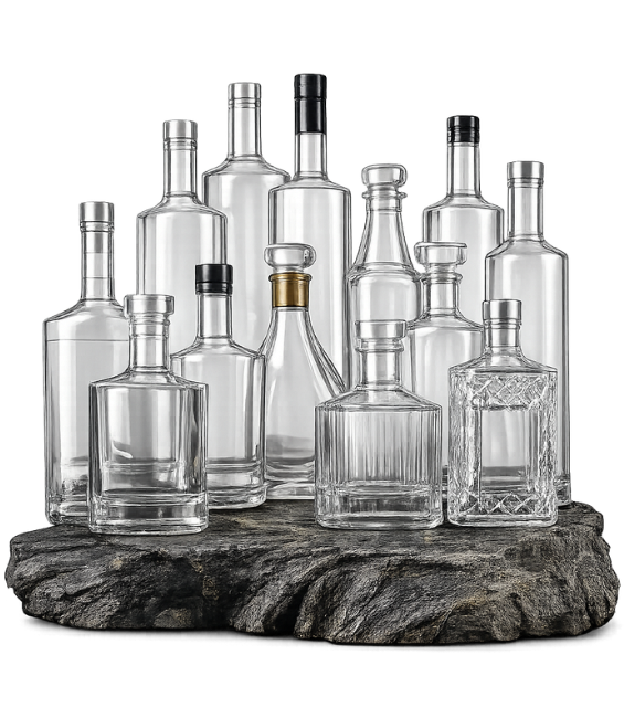 liquor glass bottle manufacturer