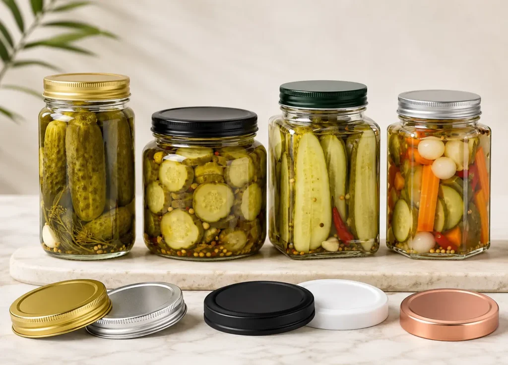 Bocal en verre pour cornichons