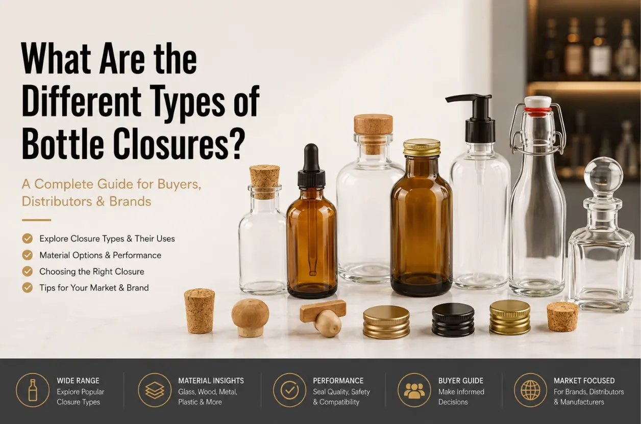bottle closures including corks screw caps bar tops and ROPP caps
