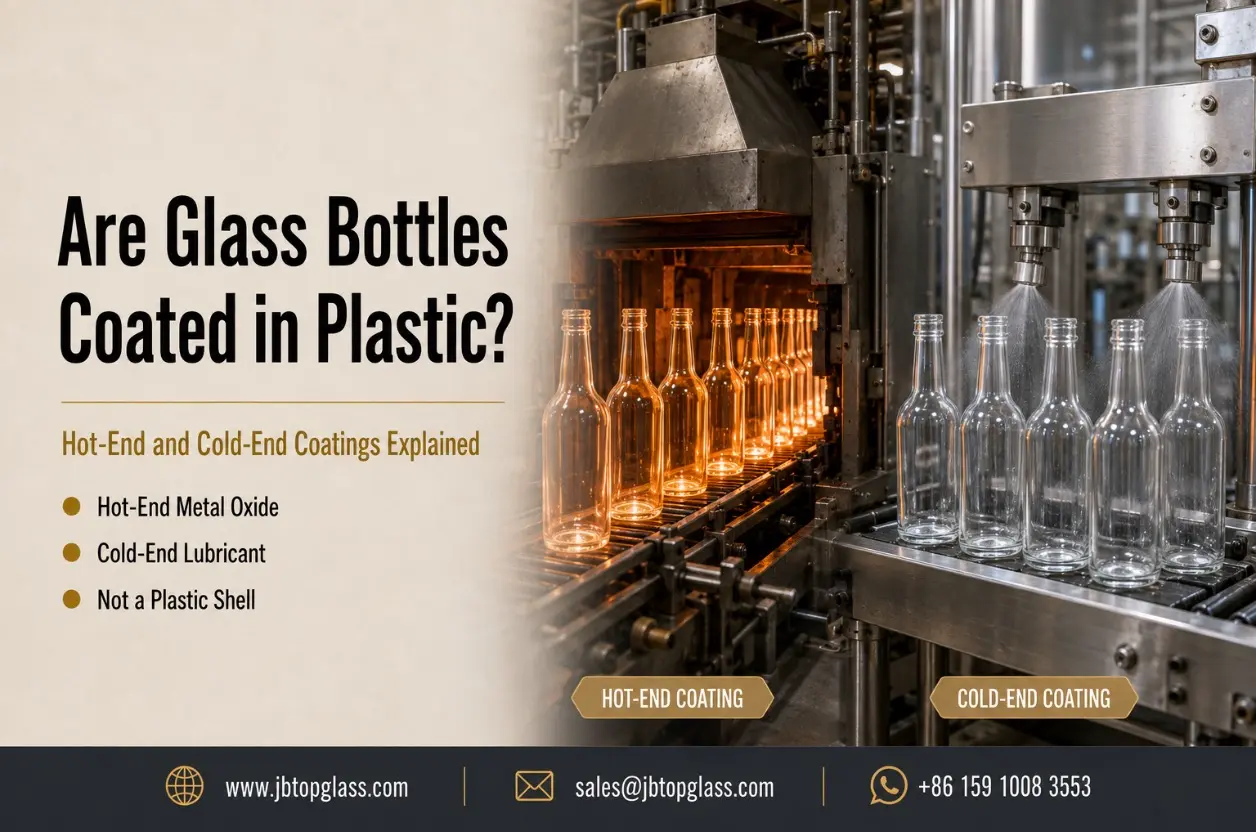 Are Glass Bottles Coated in Plastic