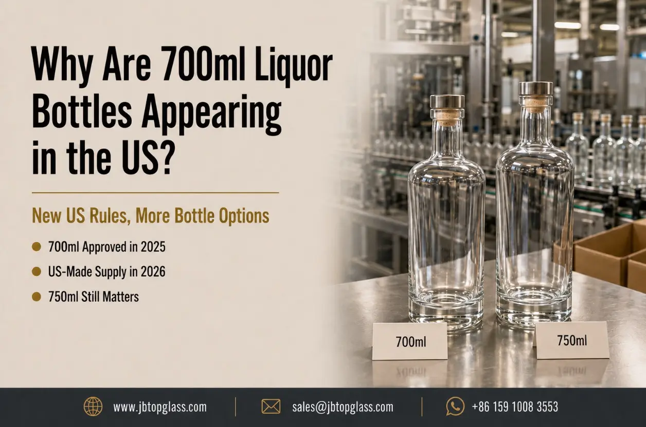 700ml liquor bottles entering the US spirits market